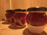 Confiture de fraise du jardin au safran