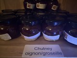 Chutney oignon-groseilles- safran