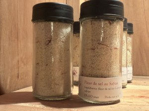 Fleur de sel marin au safran
